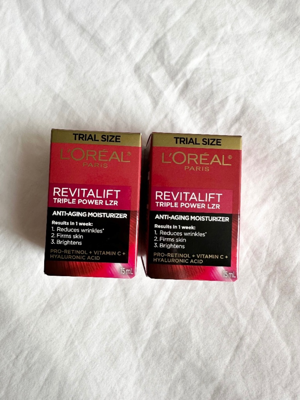 🆕 L'Oréal Revitalift Triple Power LZR (2 x 15ml)